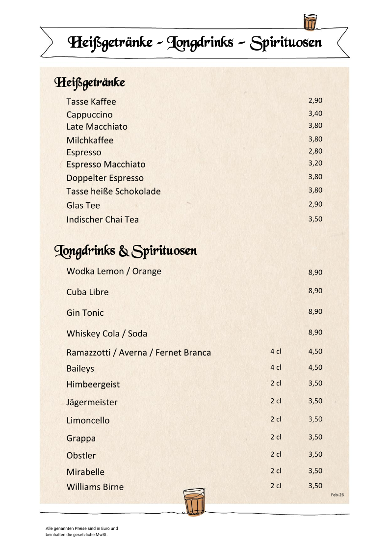Speisekarte photo 5