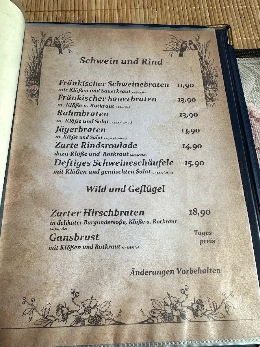 Speisekarte photo 1