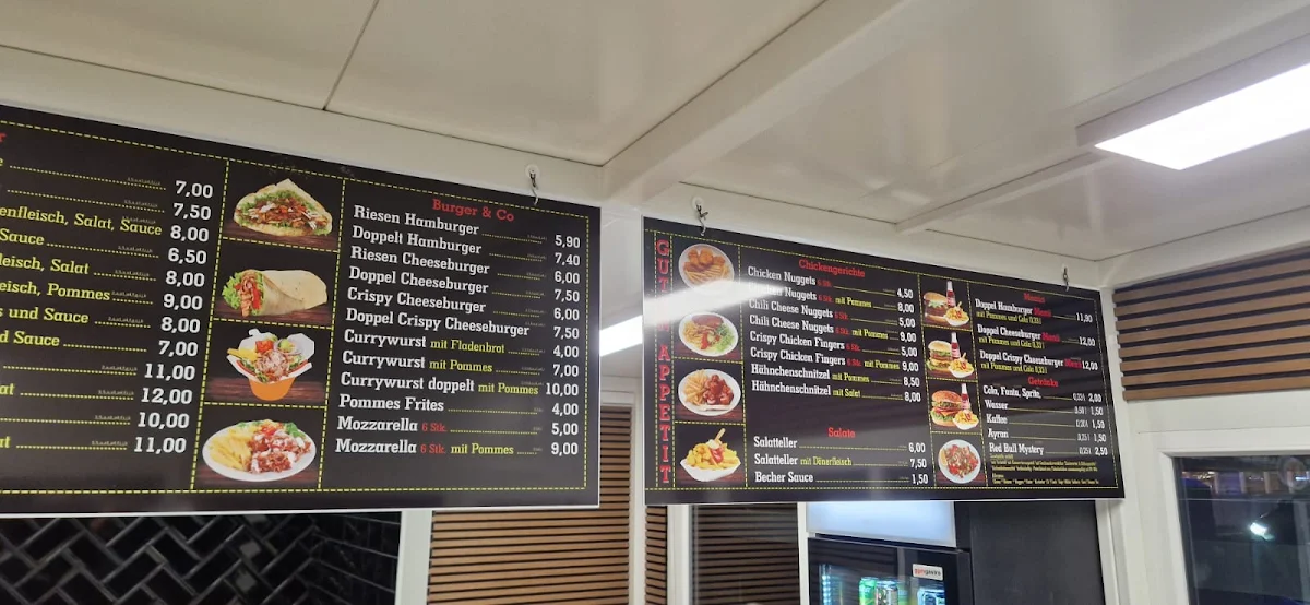 Speisekarte, Express Döner