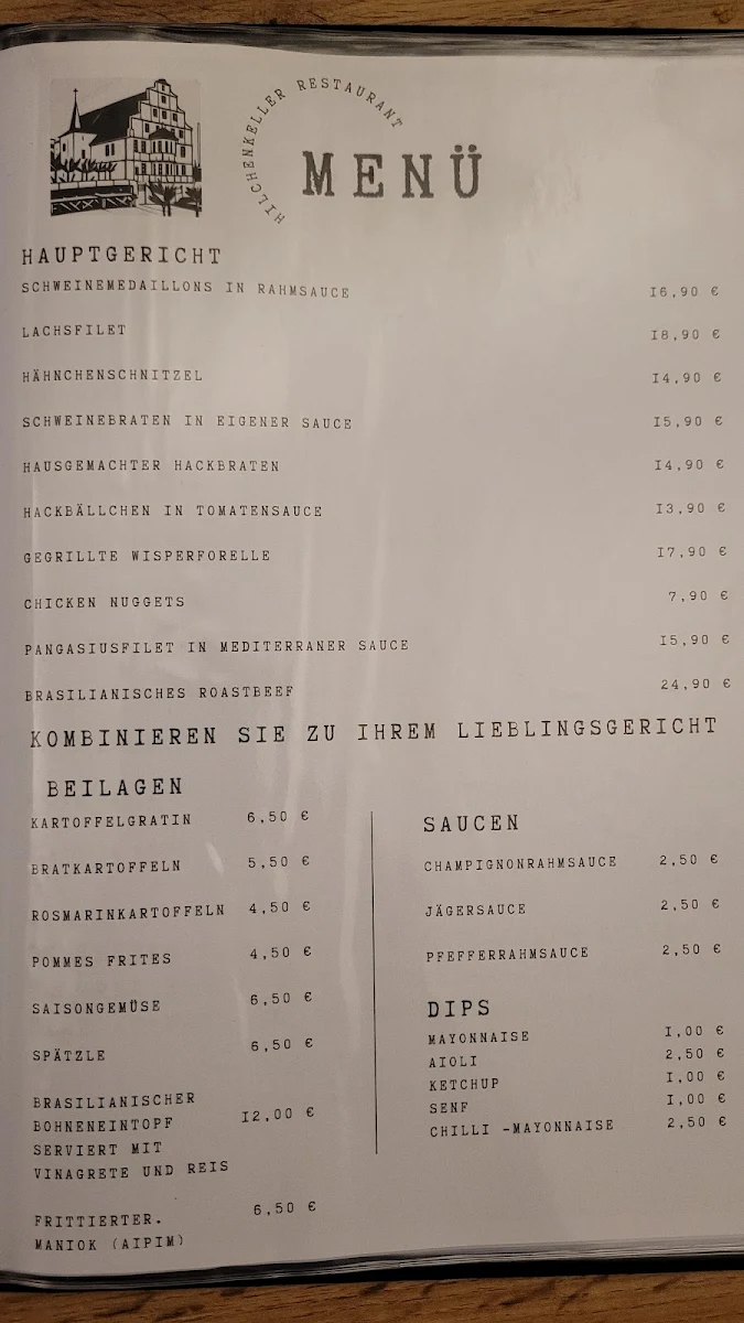 Speisekarte photo 1