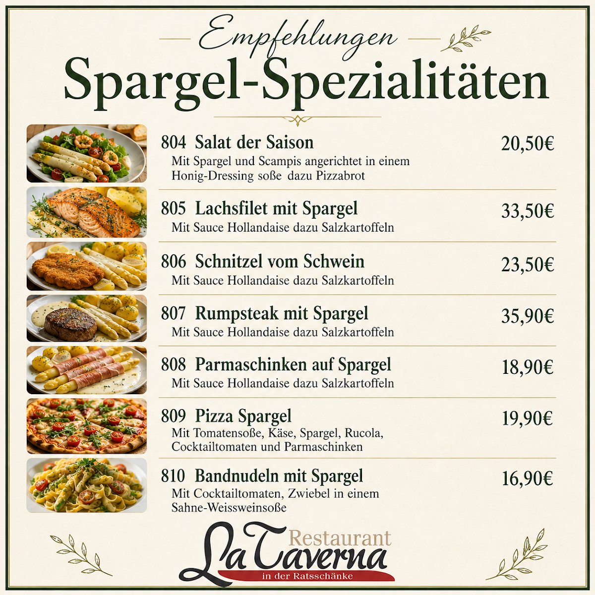 Speisekarte photo 1