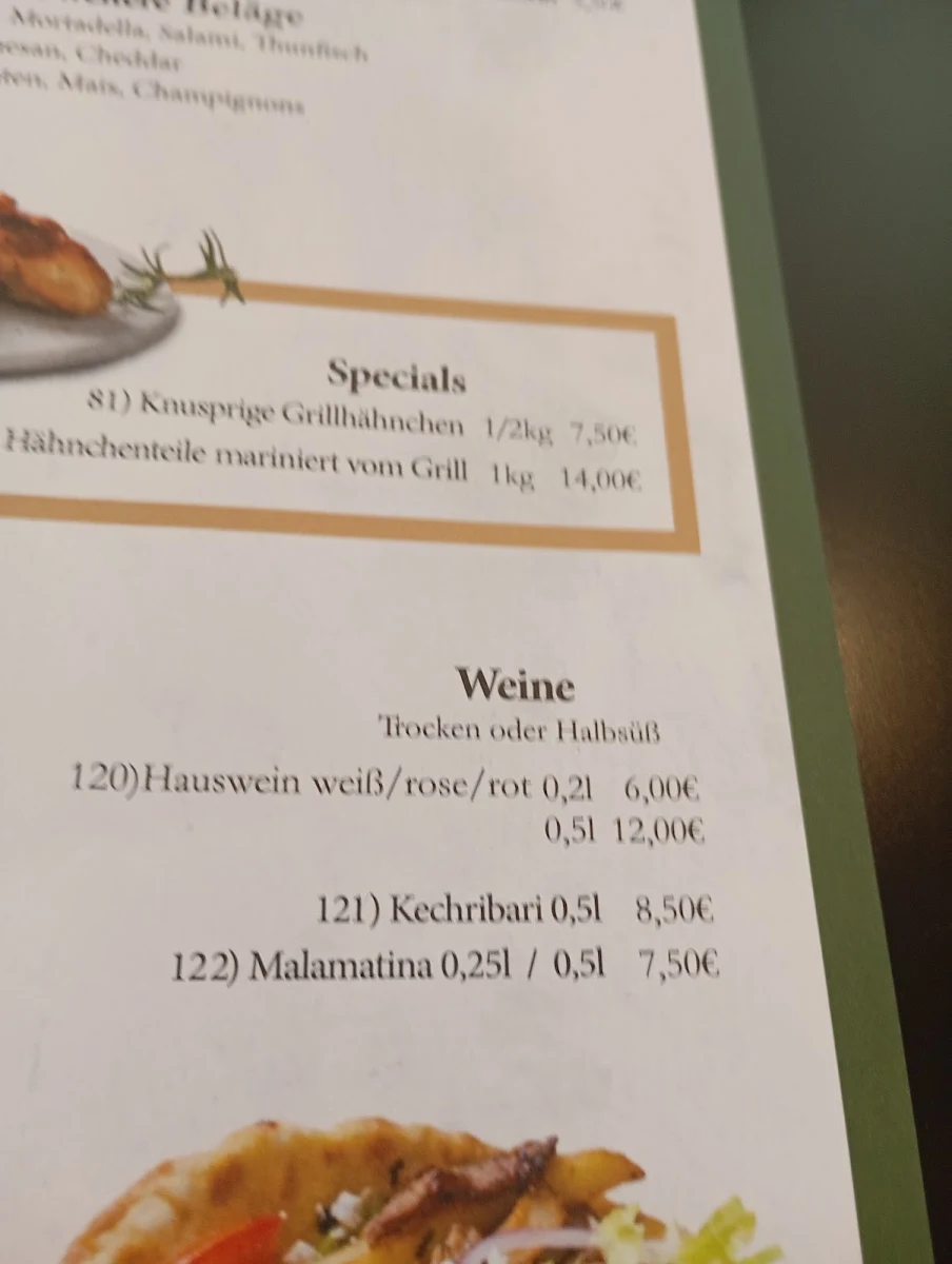 Speisekarte photo 6