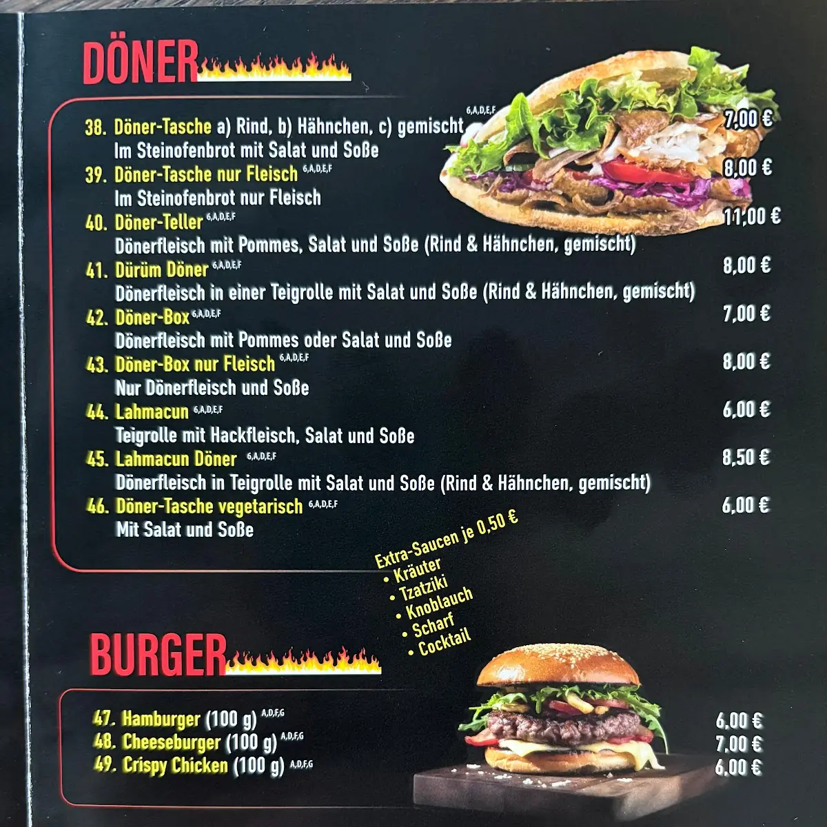 Speisekarte photo 2