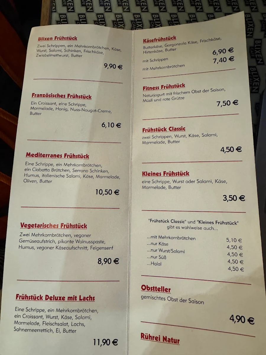 Speisekarte photo 5