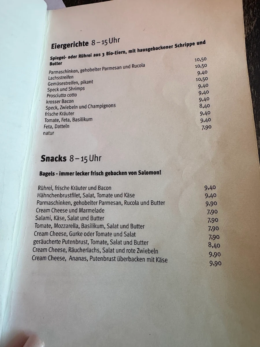 Speisekarte photo 1