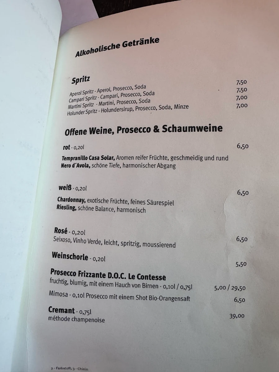 Speisekarte photo 5