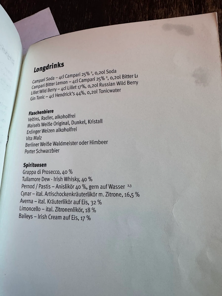 Speisekarte photo 7