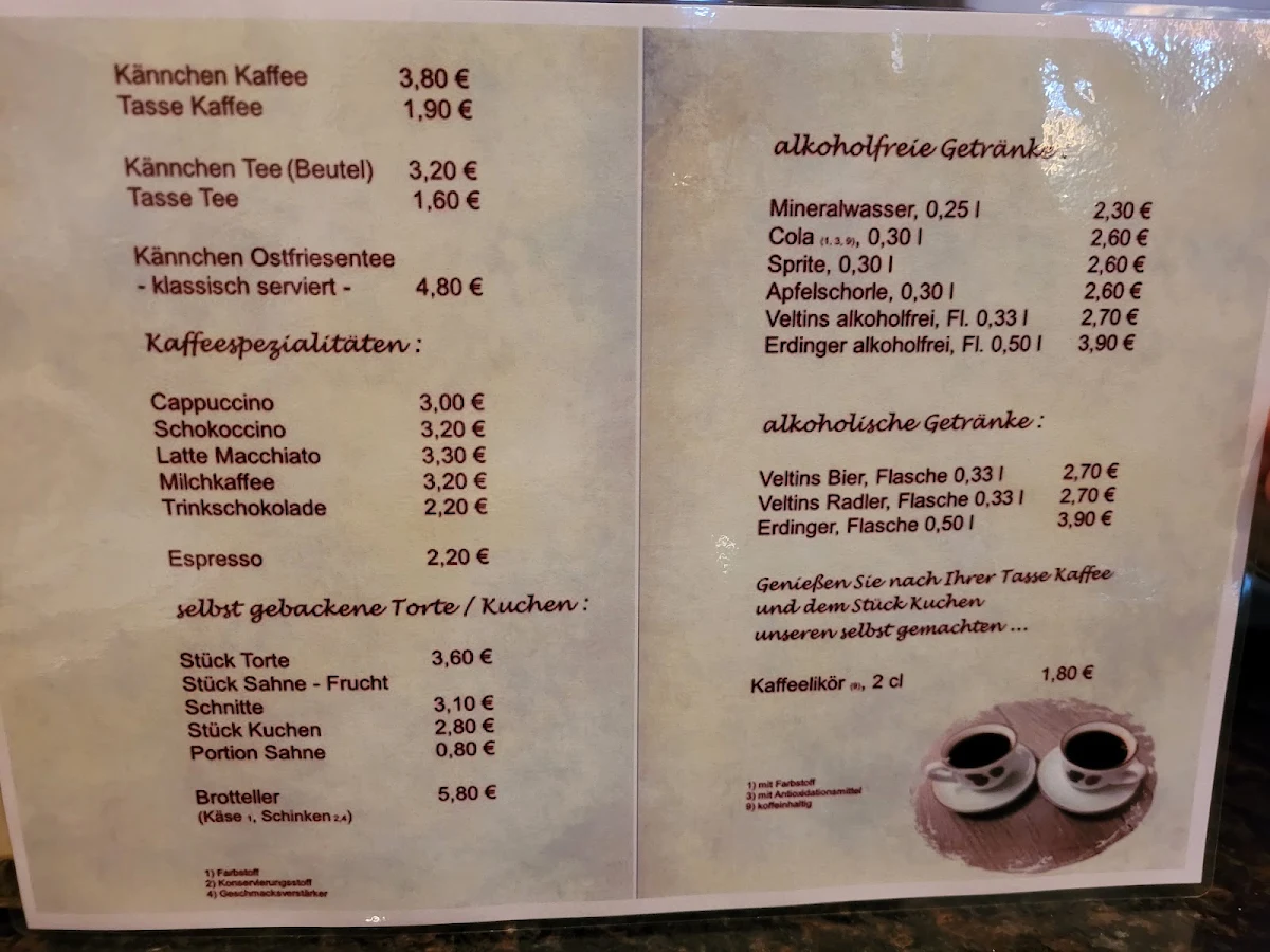 Speisekarte photo 2