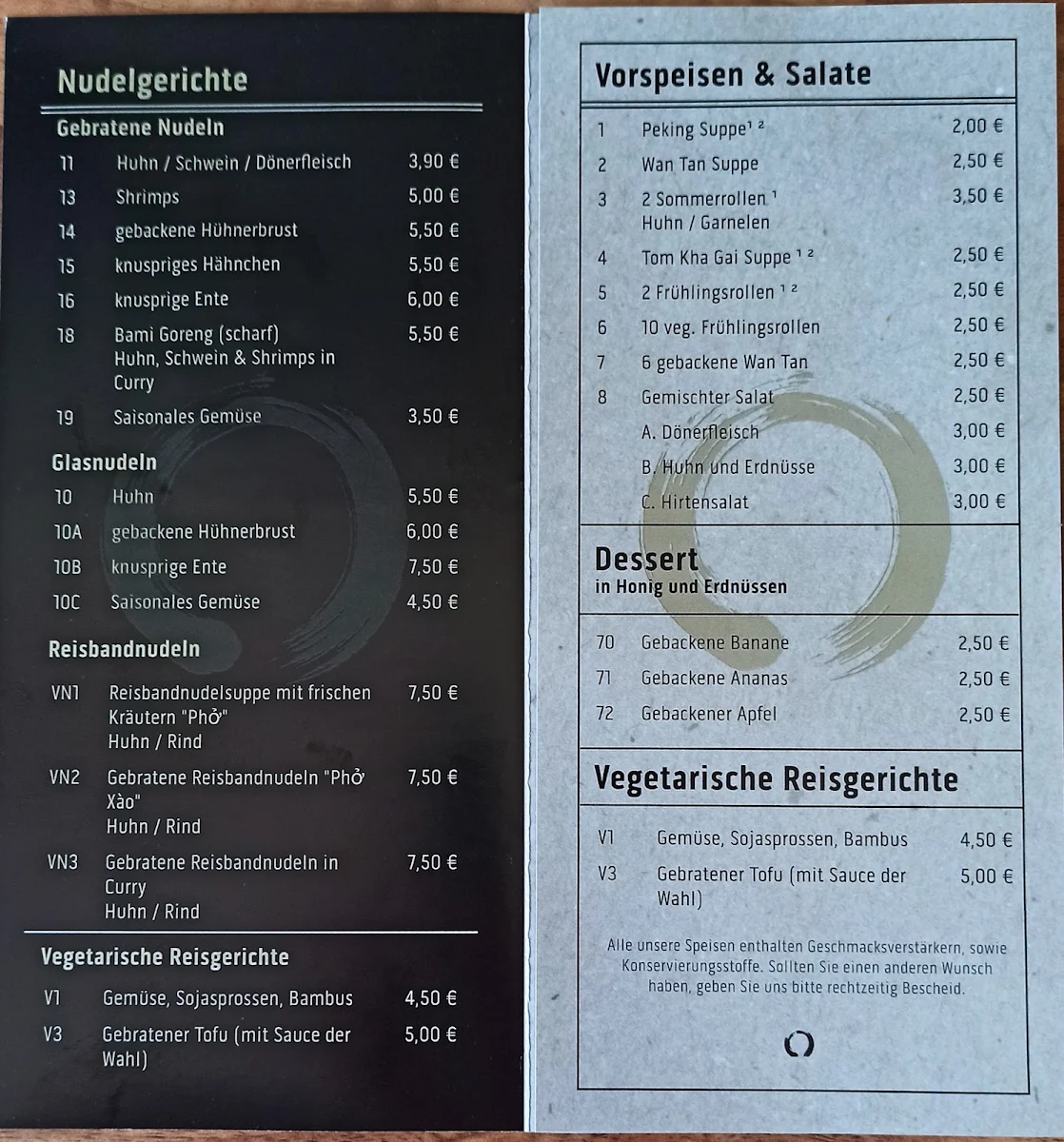 Speisekarte photo 3