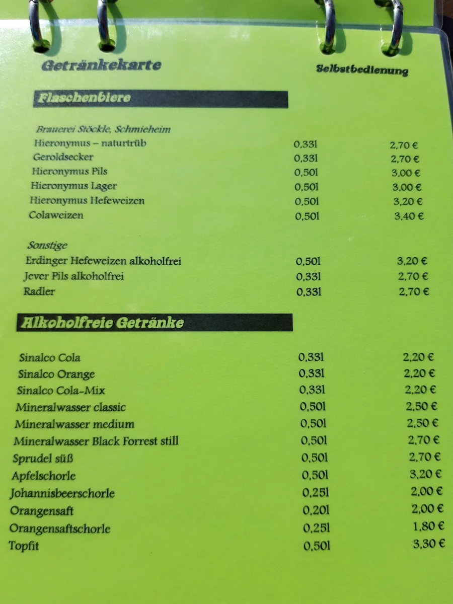 Speisekarte photo 2