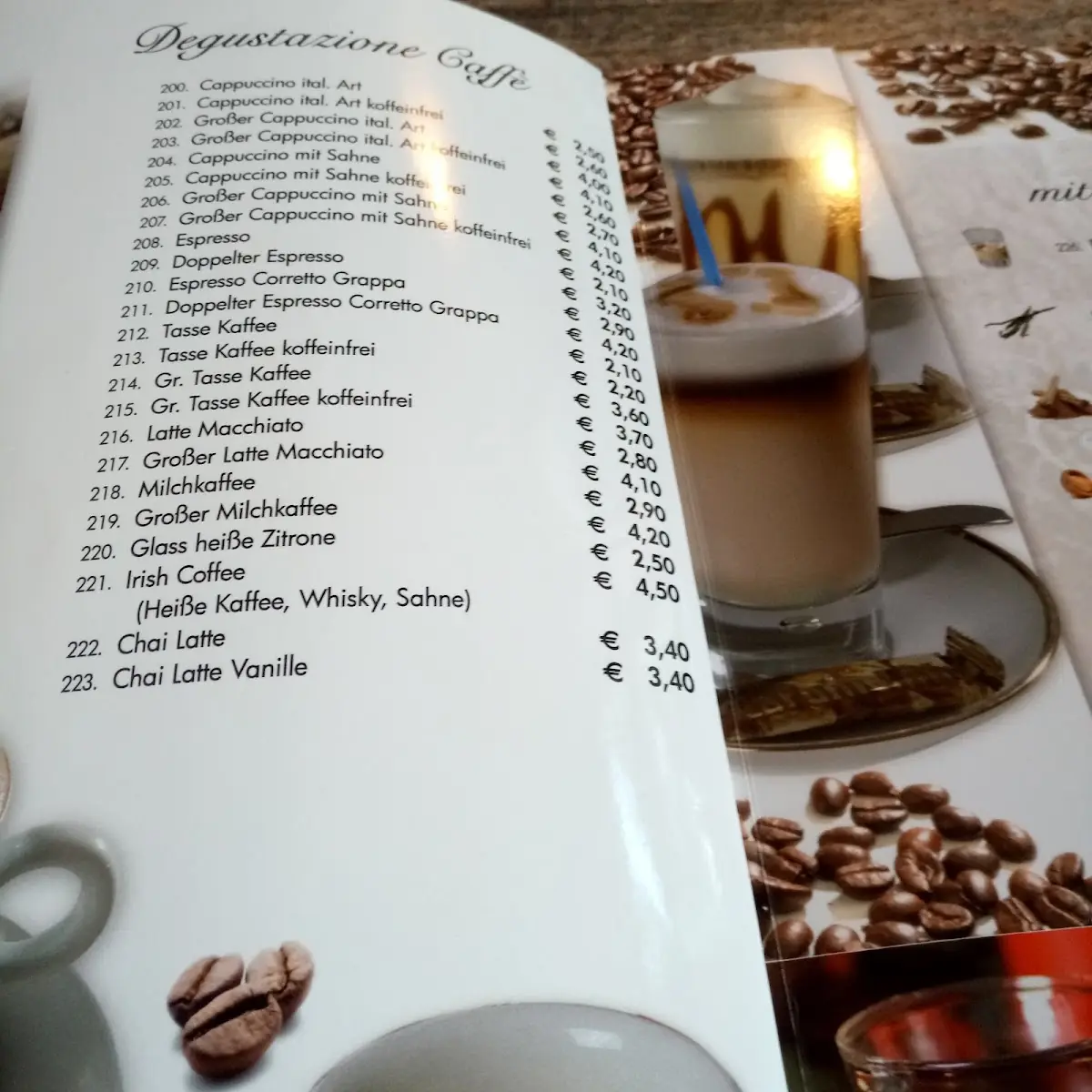 Speisekarte photo 4