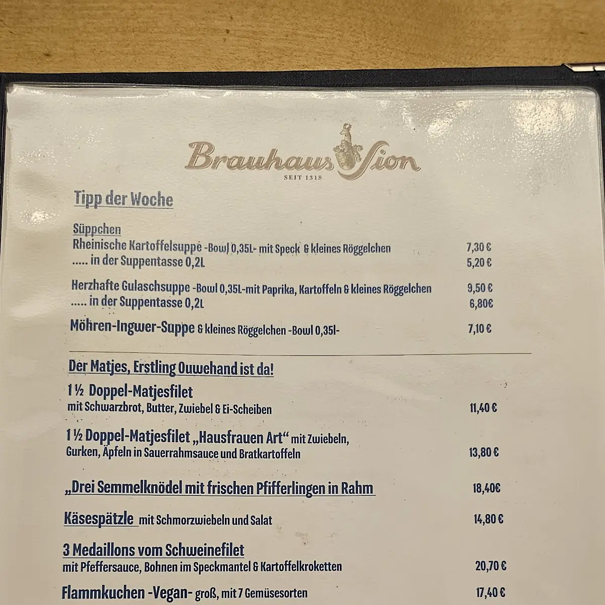 Speisekarte photo 8