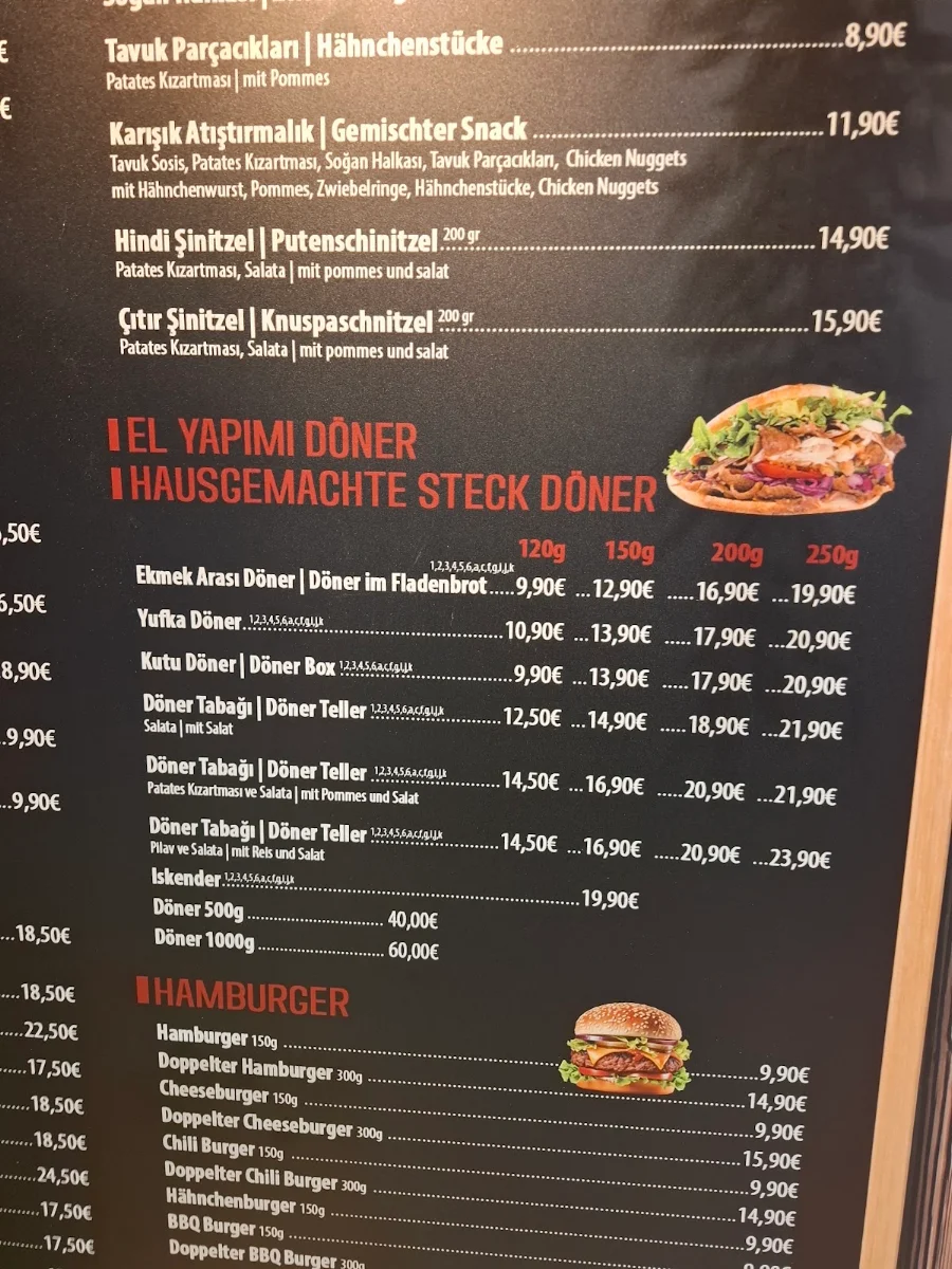 Speisekarte photo 5