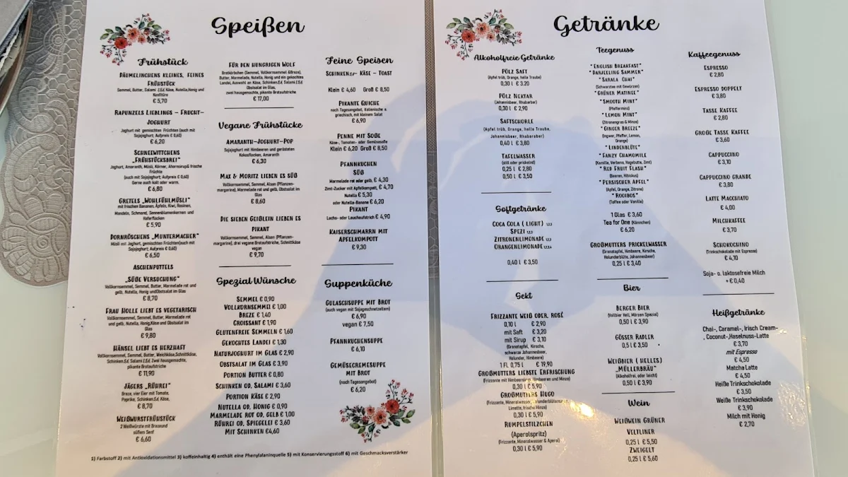 Speisekarte photo 2