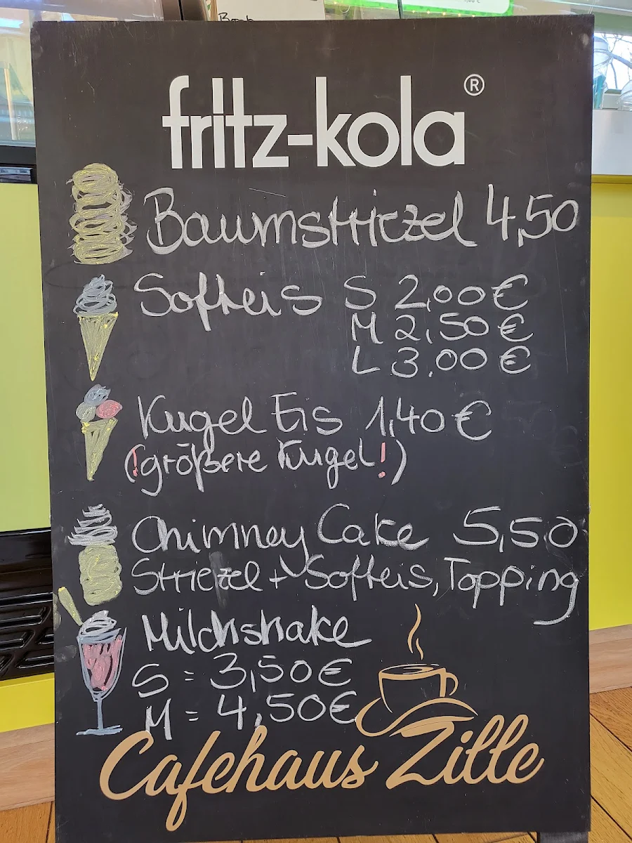 Speisekarte, Brückenhäuschen