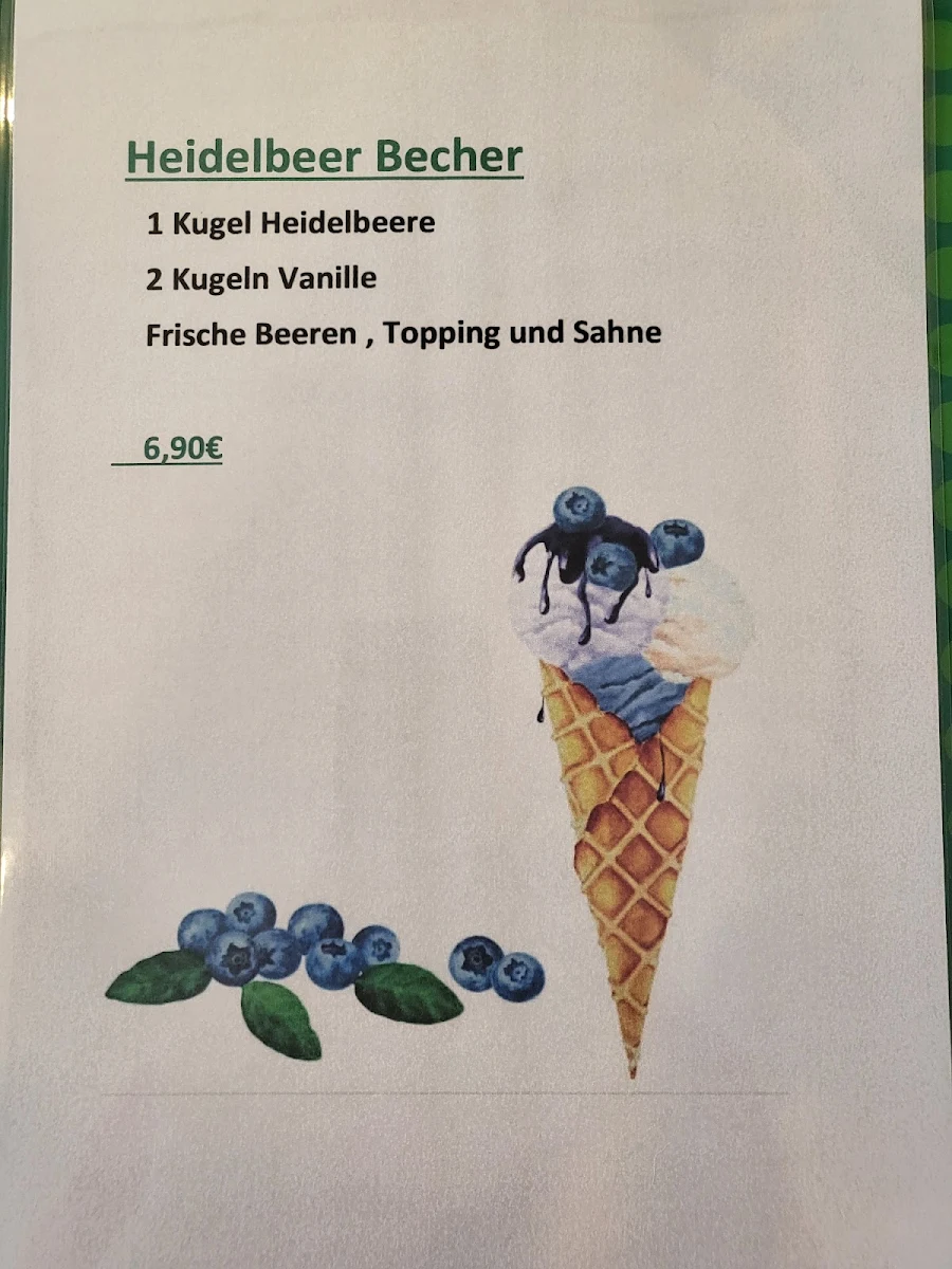 Speisekarte, Brückenhäuschen