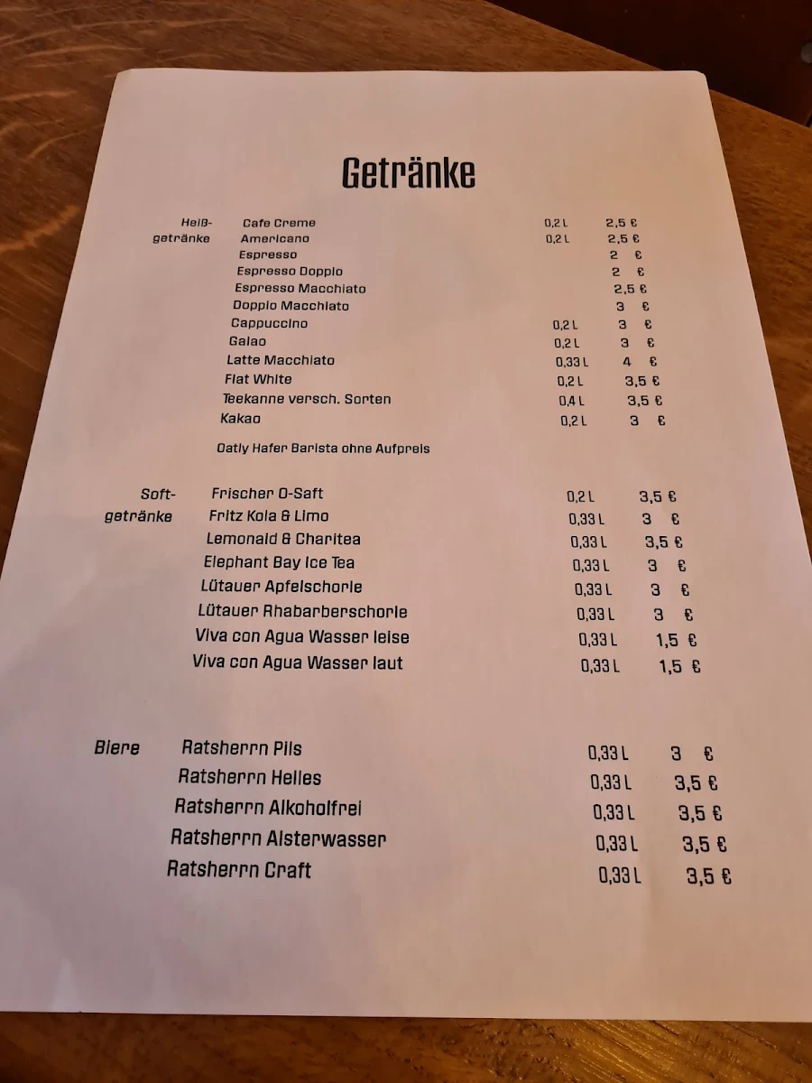 Speisekarte photo 3
