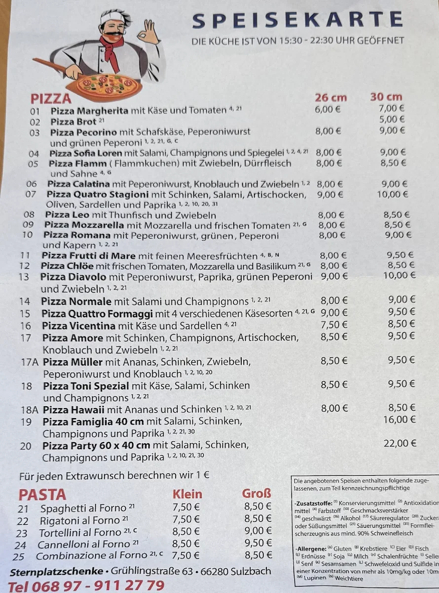 Speisekarte photo 2