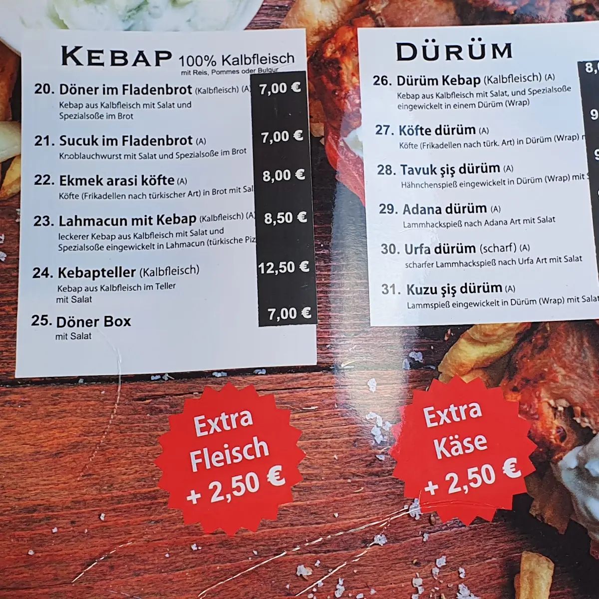 Speisekarte photo 3