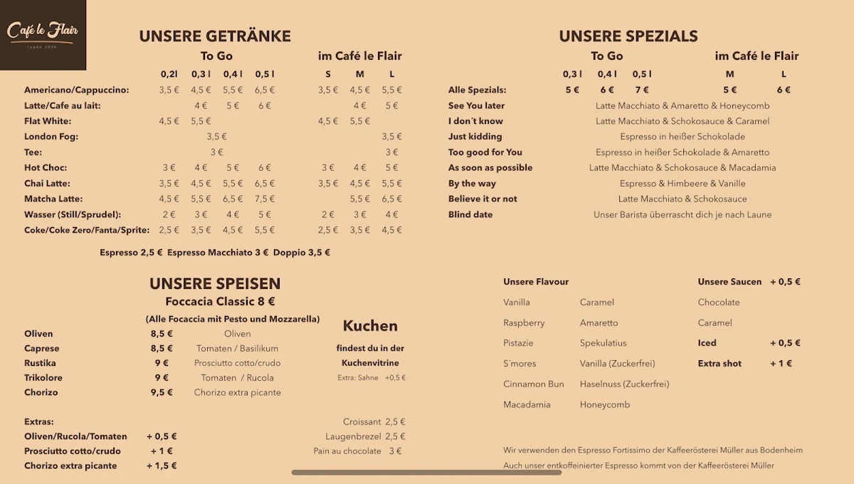 Speisekarte photo 1