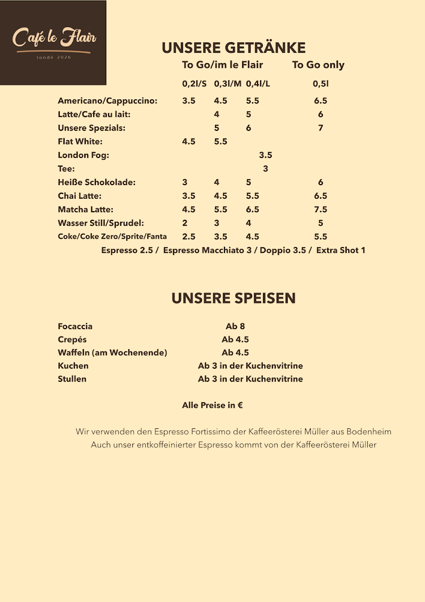 Speisekarte photo 3