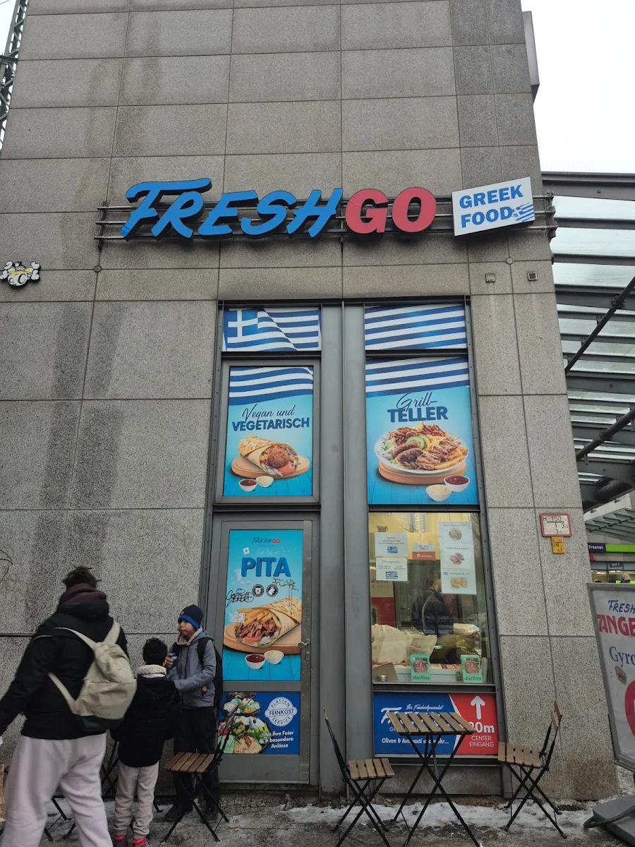 Speisekarte, FreshGo Berlin