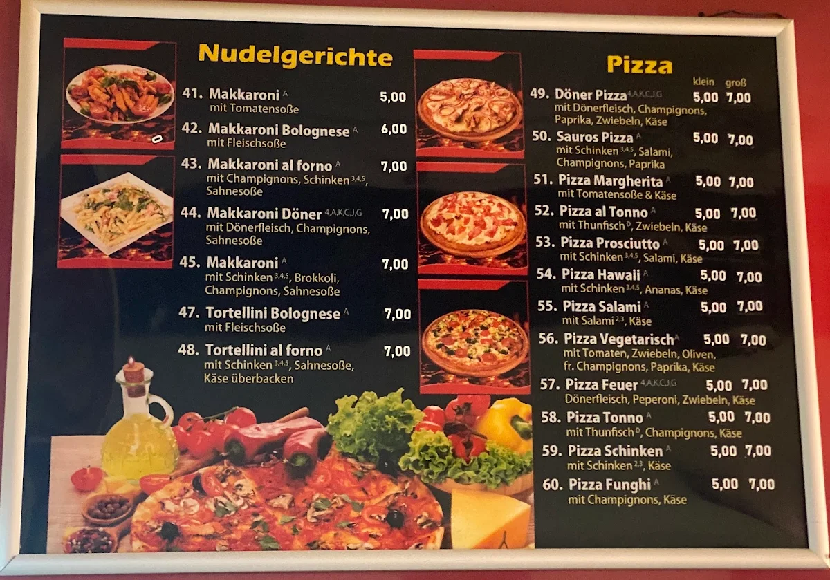 Speisekarte photo 2
