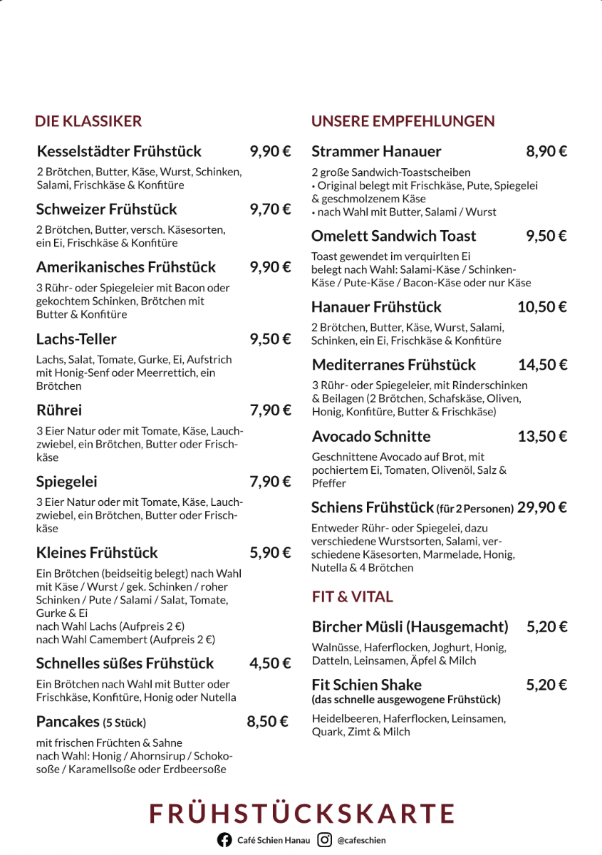 Speisekarte photo 1