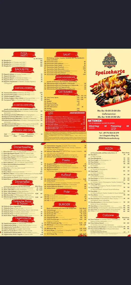 Speisekarte photo 2