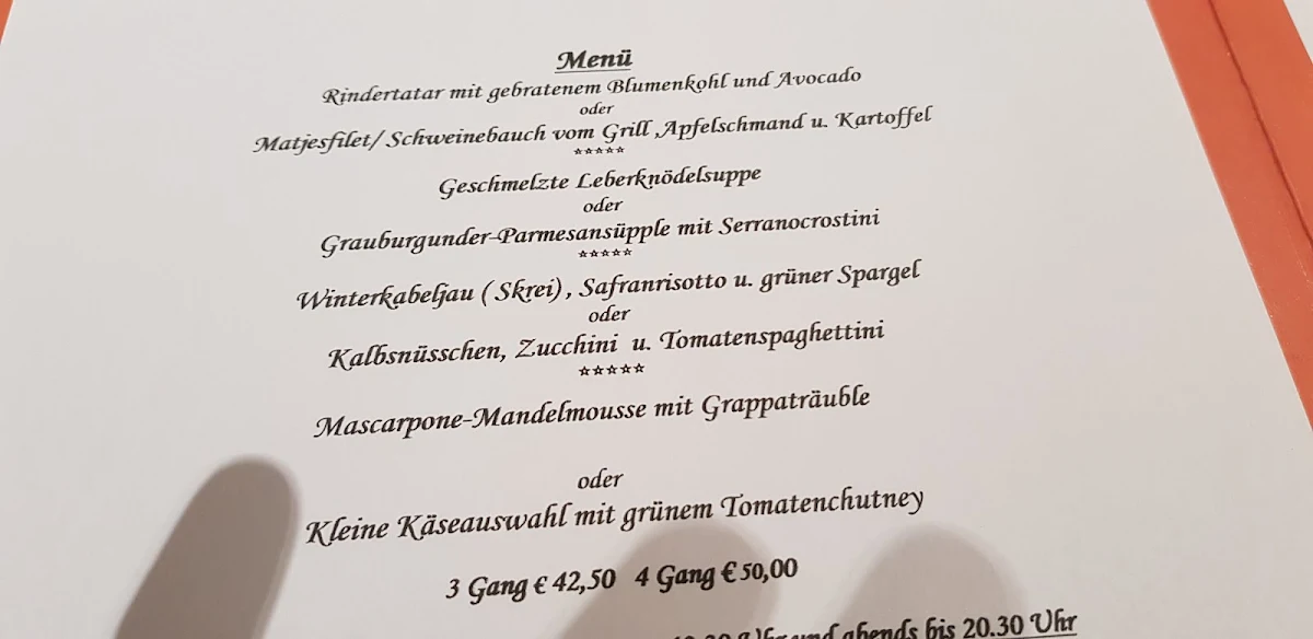Speisekarte photo 9