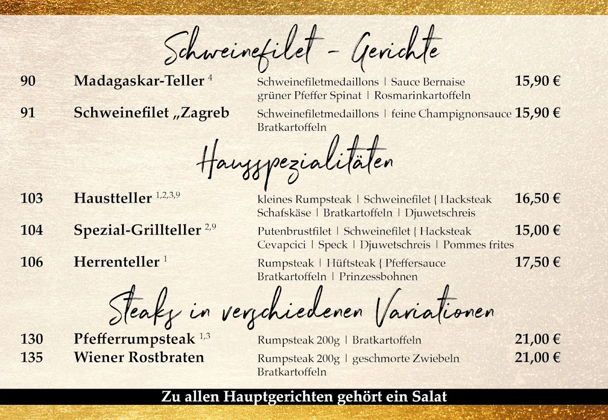 Speisekarte photo 1