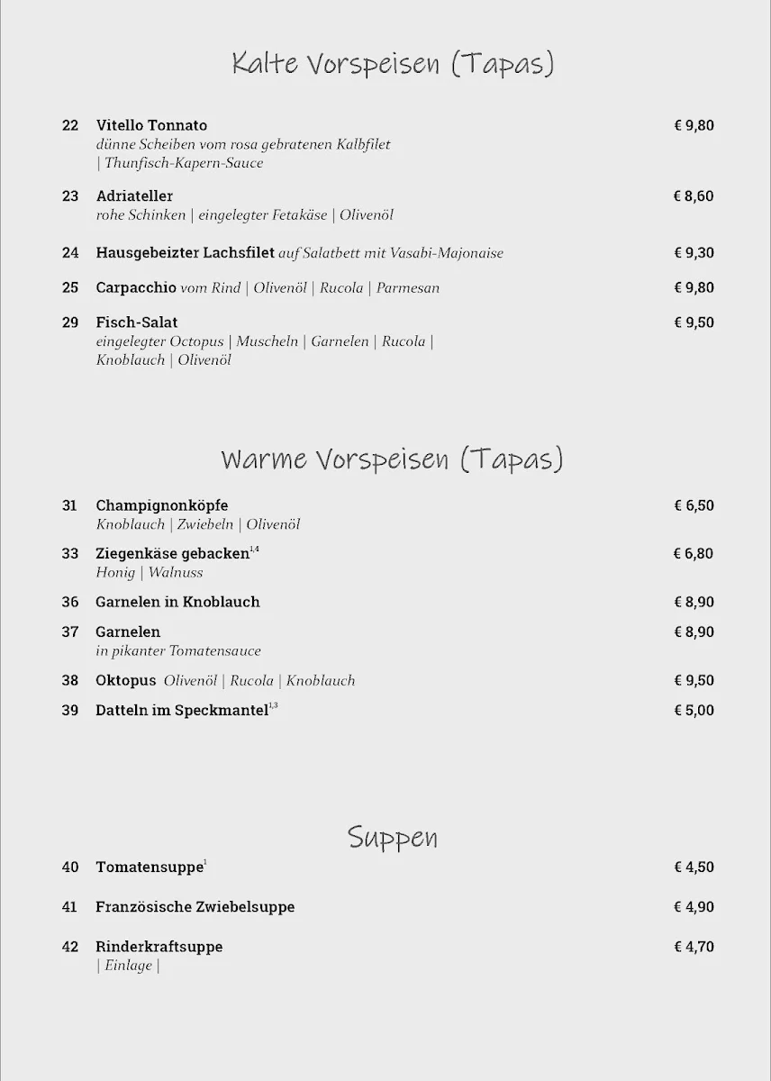 Speisekarte photo 10
