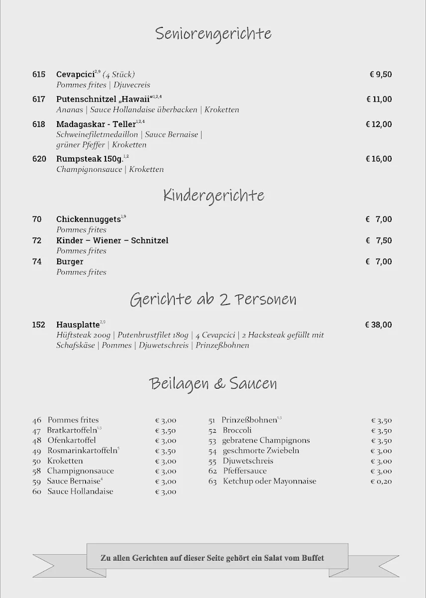 Speisekarte photo 7