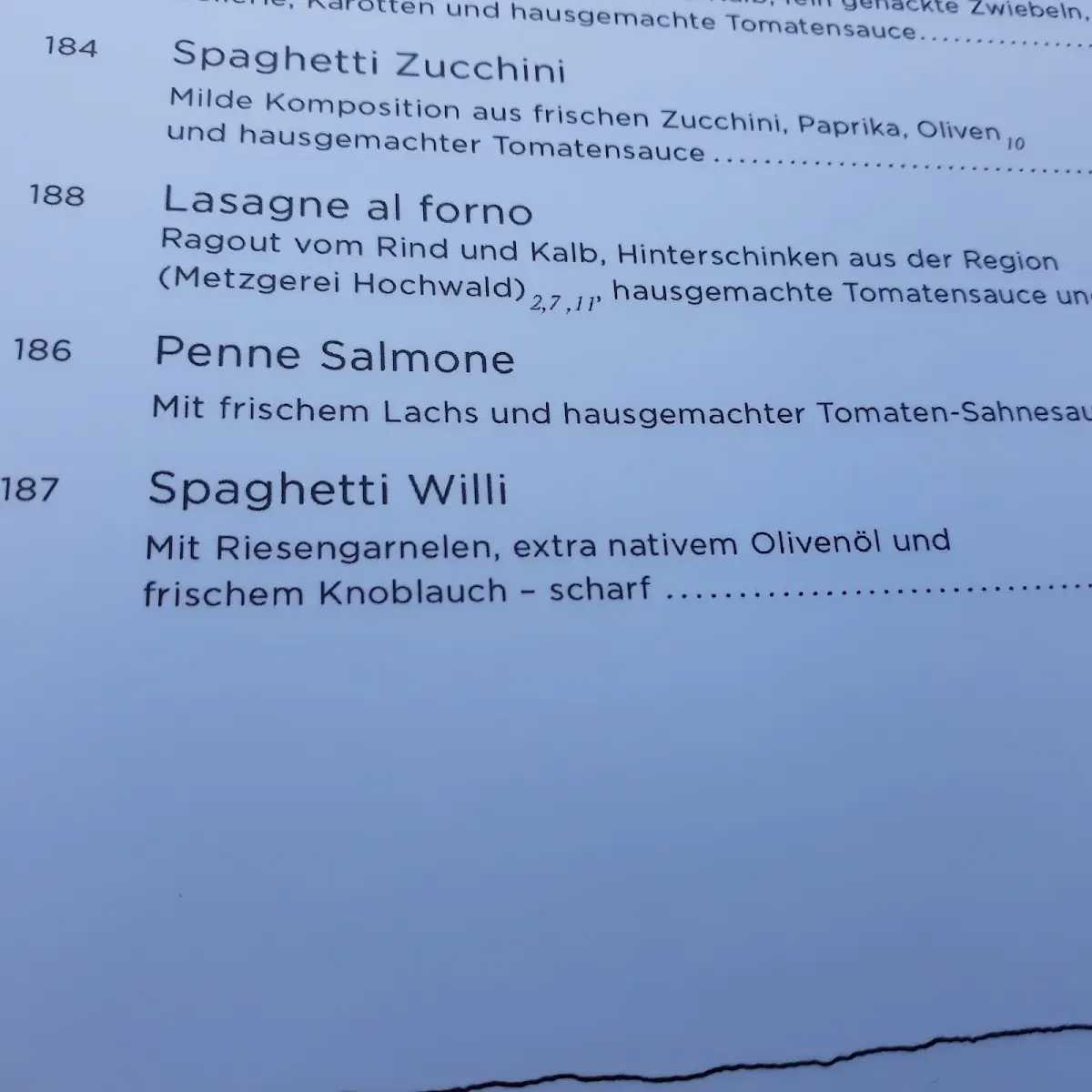 Speisekarte, Restaurant Klosterkatz