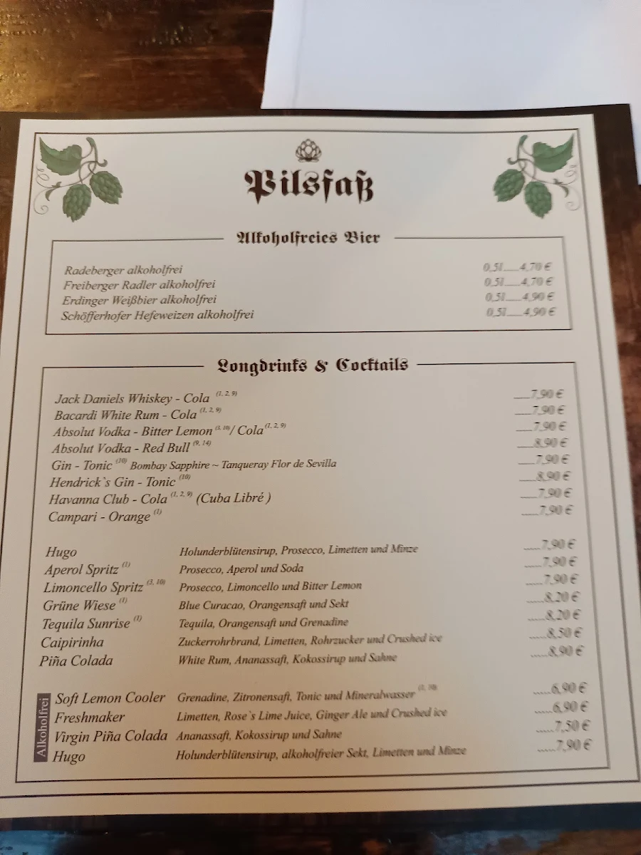 Speisekarte photo 1