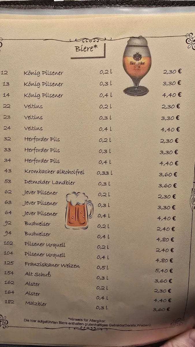Speisekarte photo 3