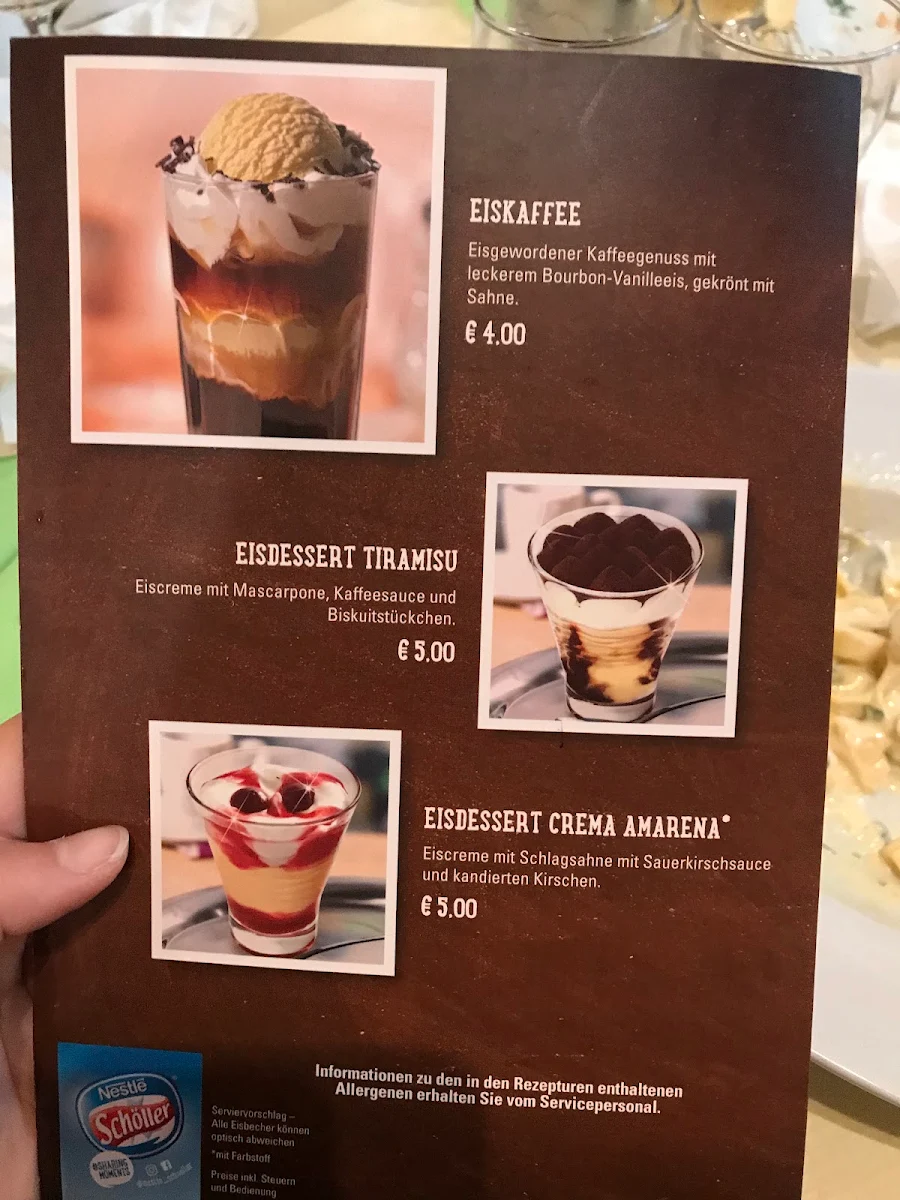 Speisekarte, Pizzeria Bella Italia