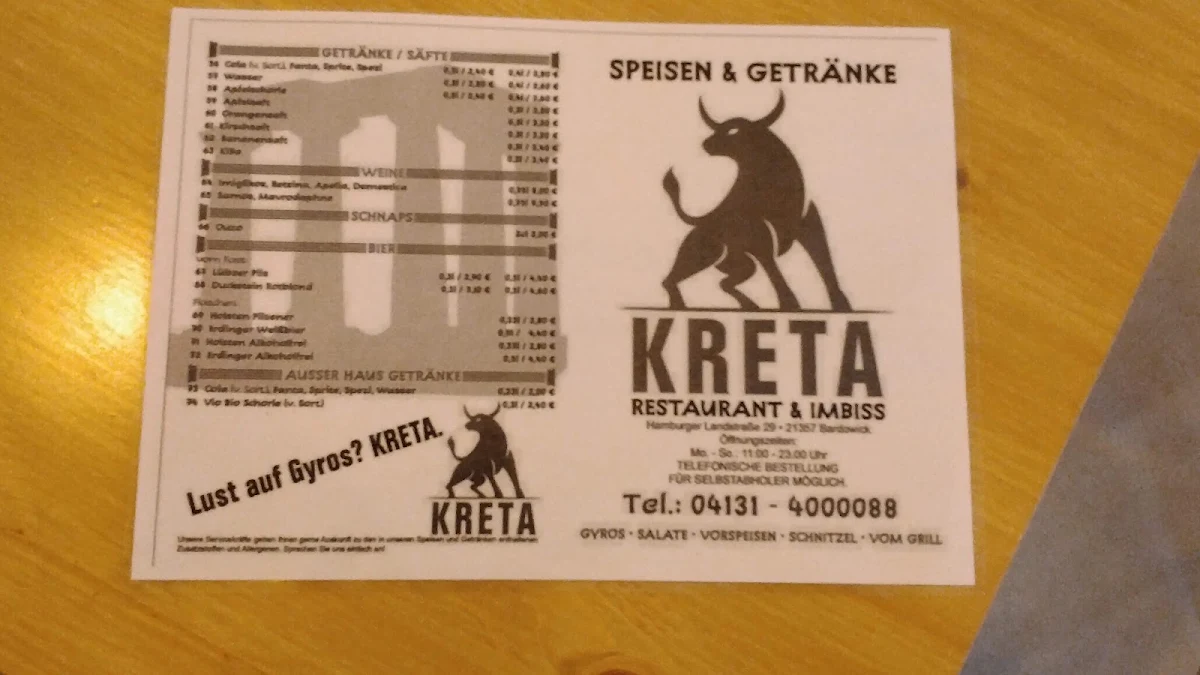 Speisekarte photo 4