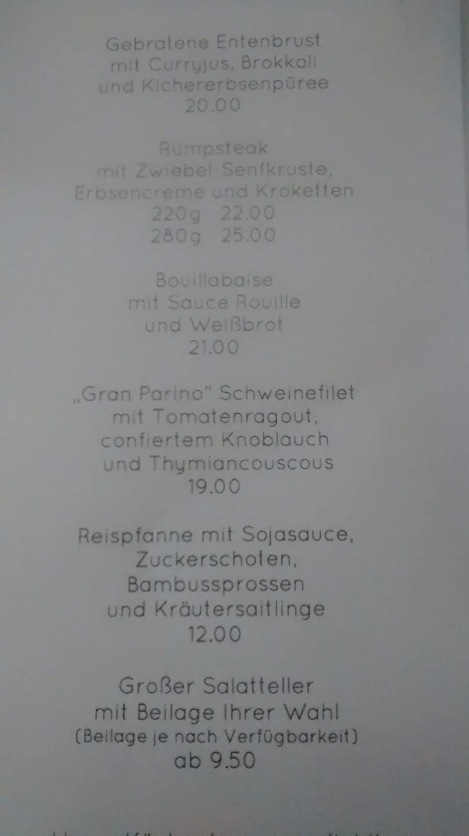 Speisekarte photo 4