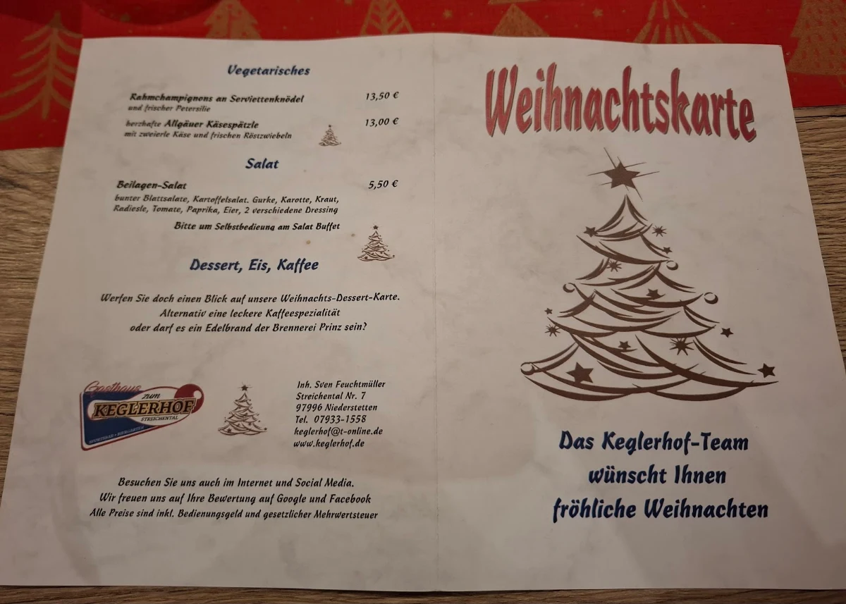 Speisekarte photo 2