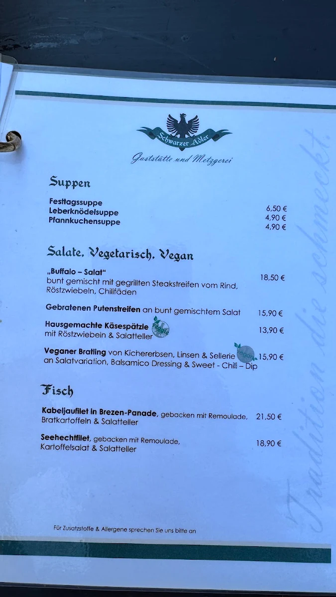 Speisekarte photo 1