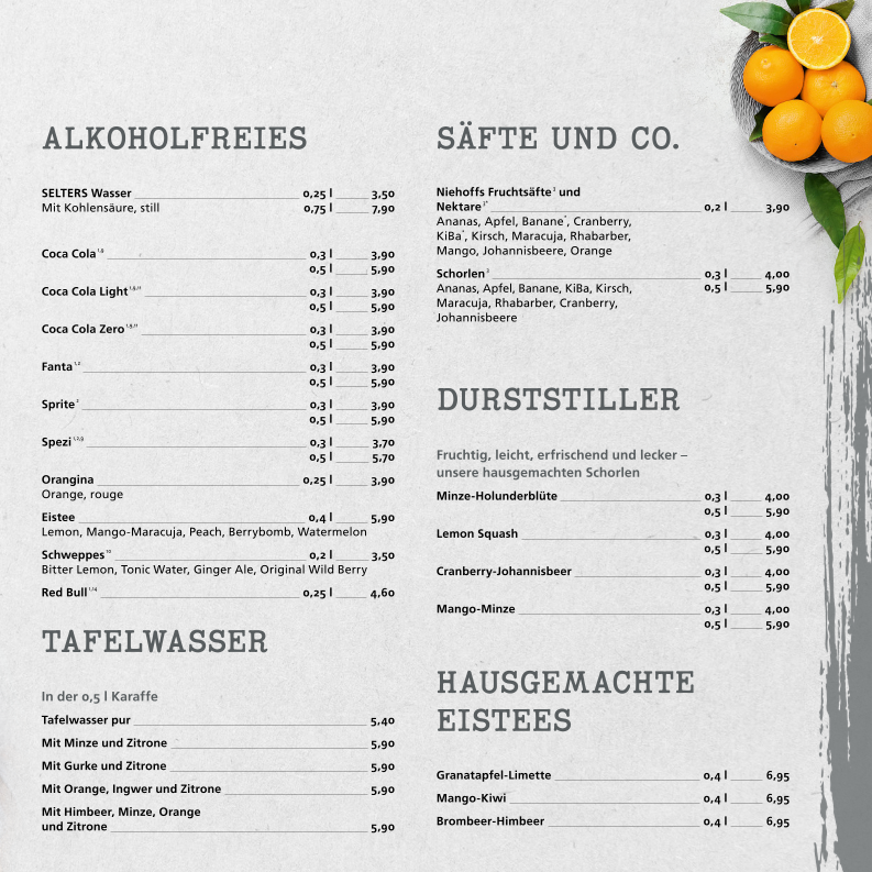 Speisekarte photo 1