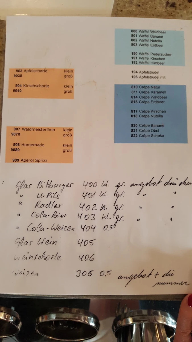 Speisekarte photo 2