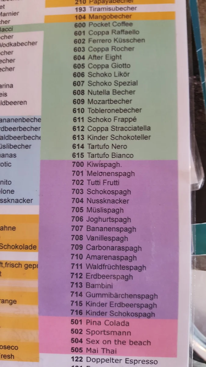 Speisekarte photo 3
