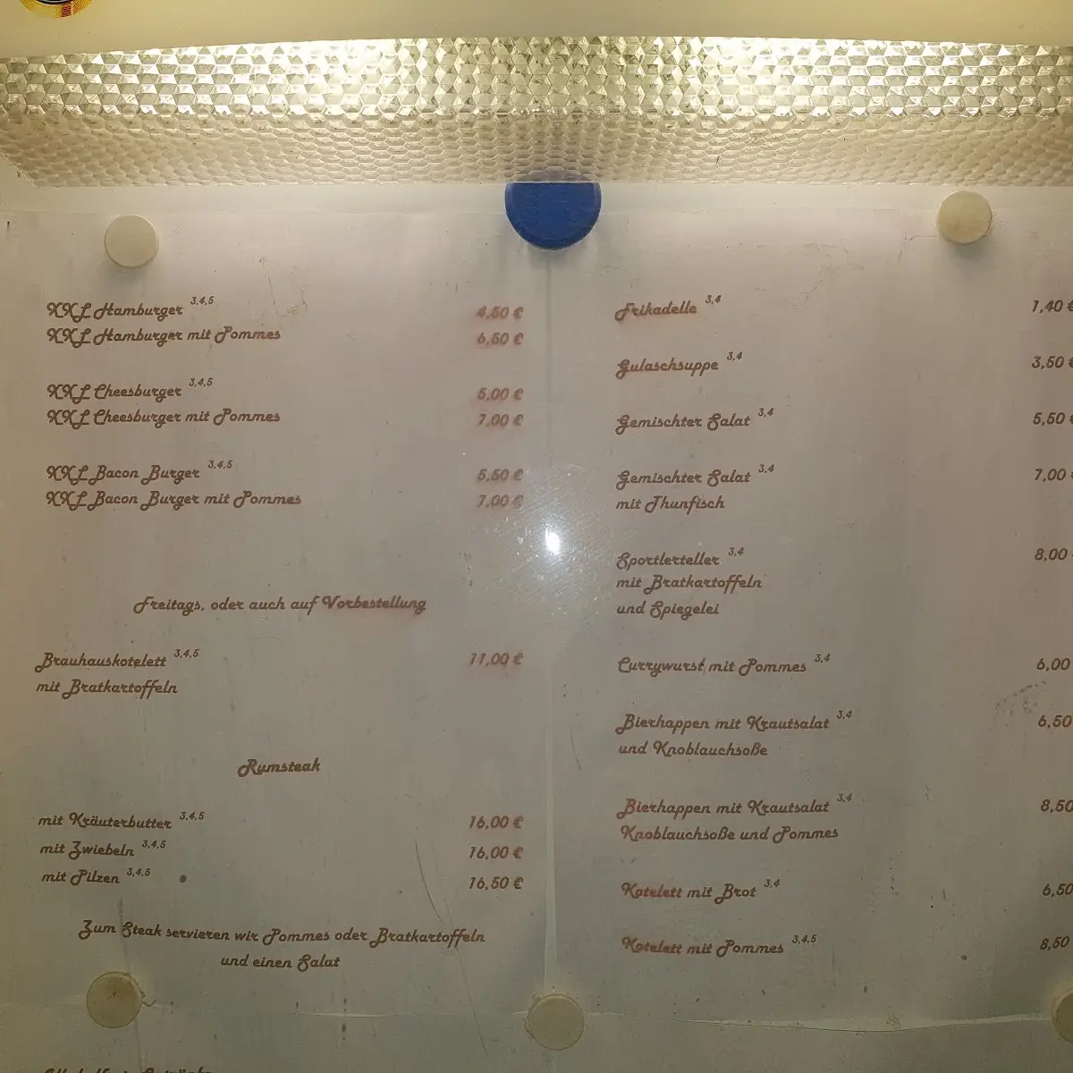 Speisekarte photo 1