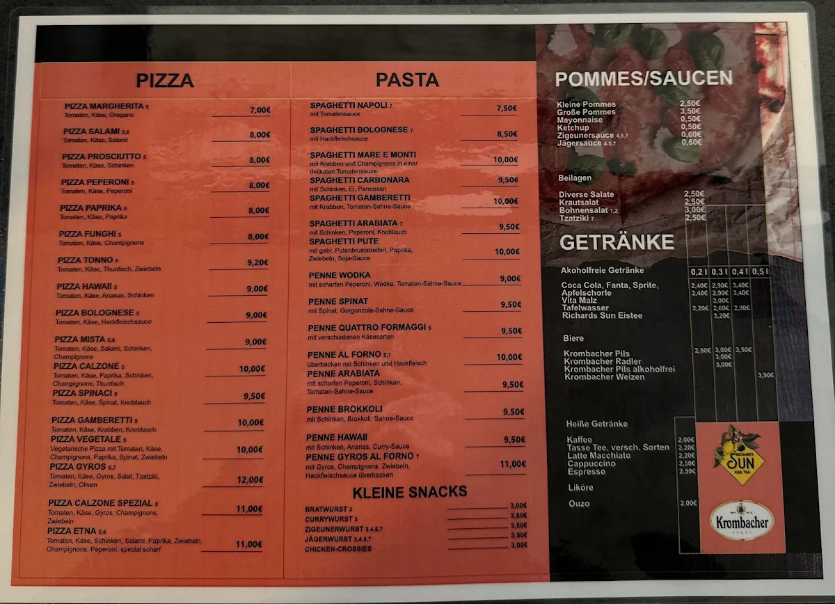 Speisekarte photo 2