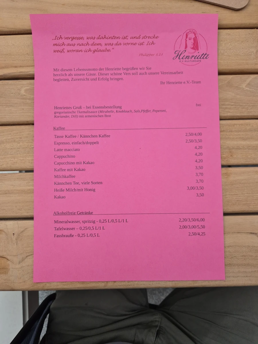 Speisekarte photo 2