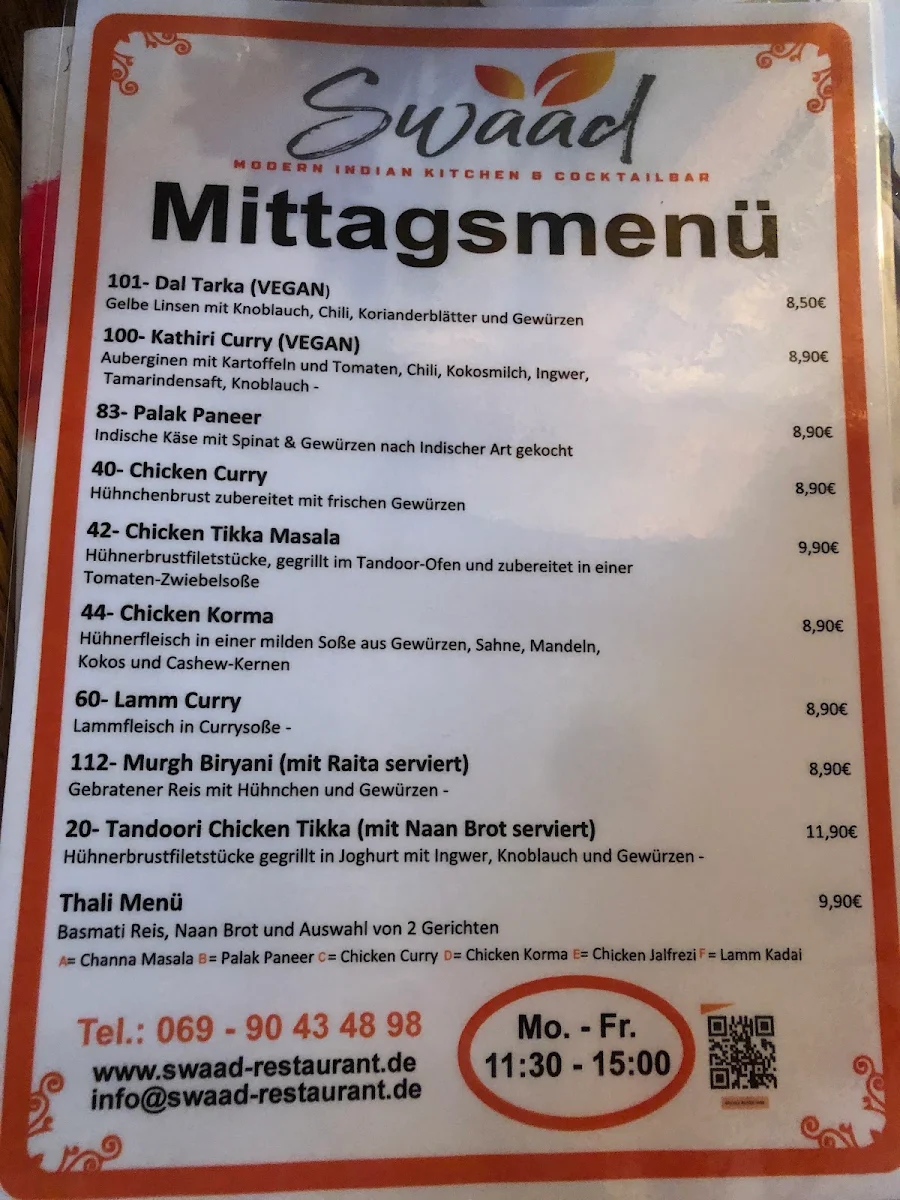Speisekarte photo 2