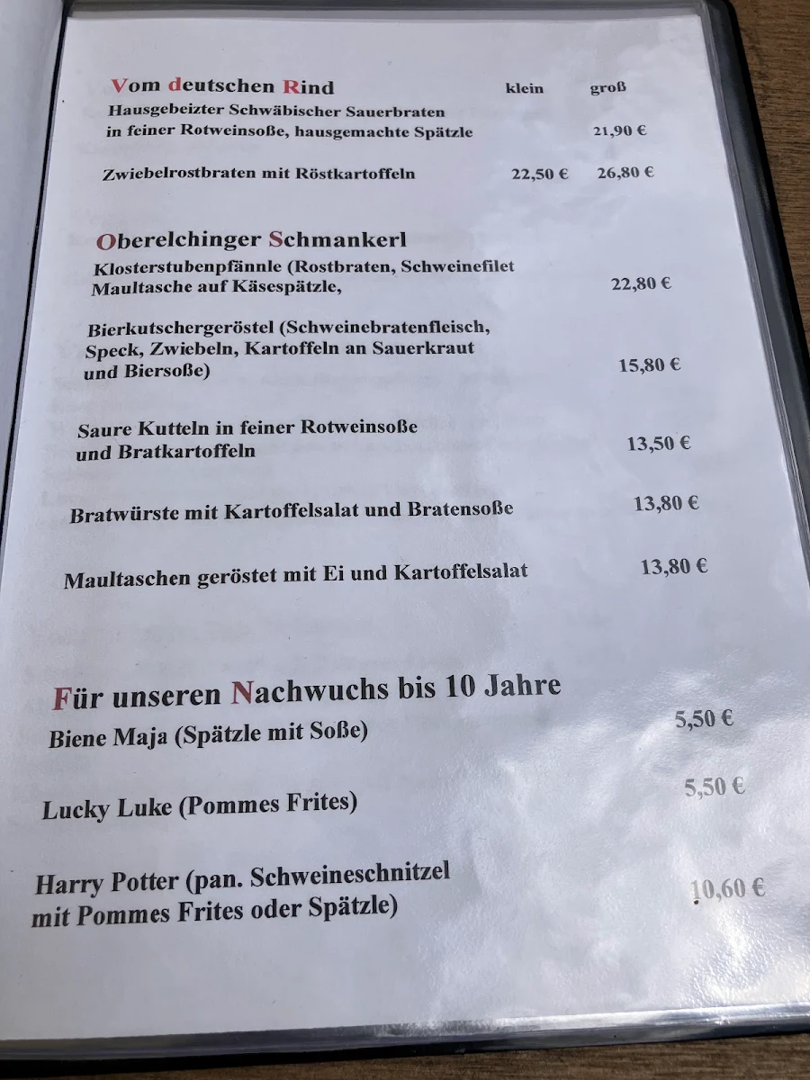 Speisekarte photo 8