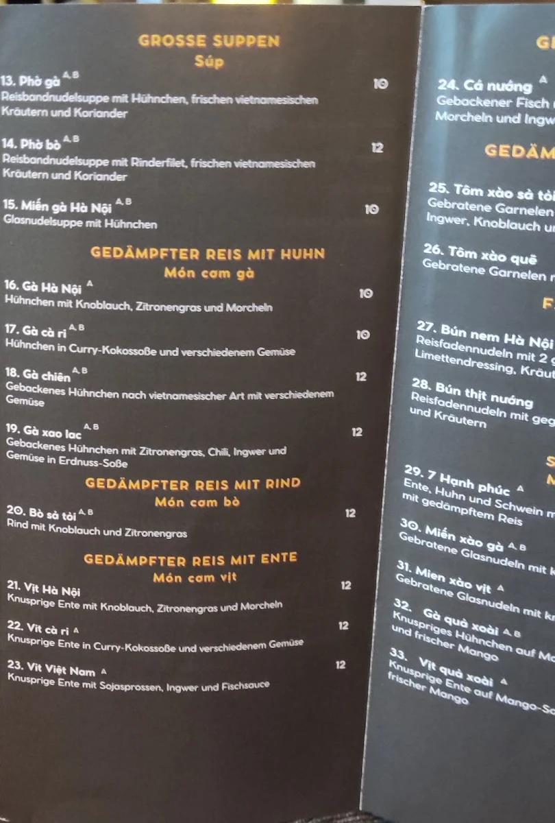 Speisekarte photo 2
